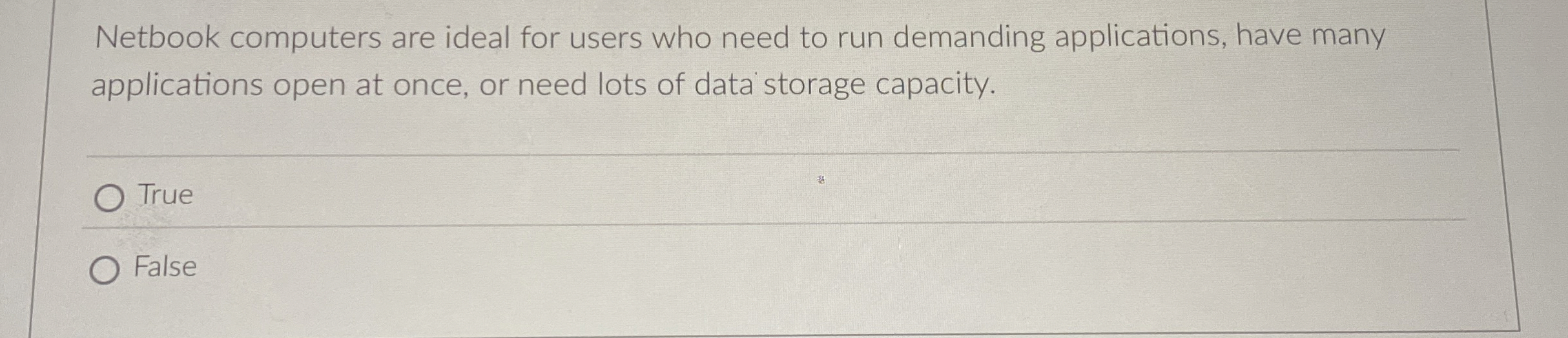 Netbook computers are ideal for users who need to