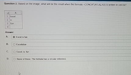 Question 2 : Based on the image, what will be the