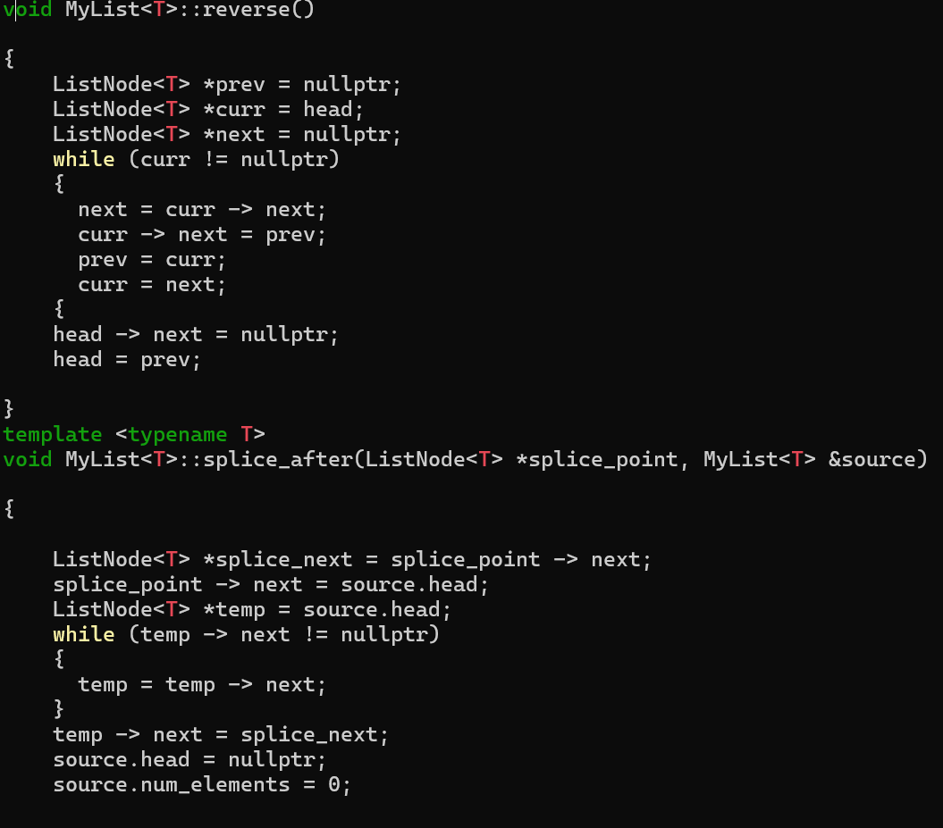 while making a linked list, trying to get the
