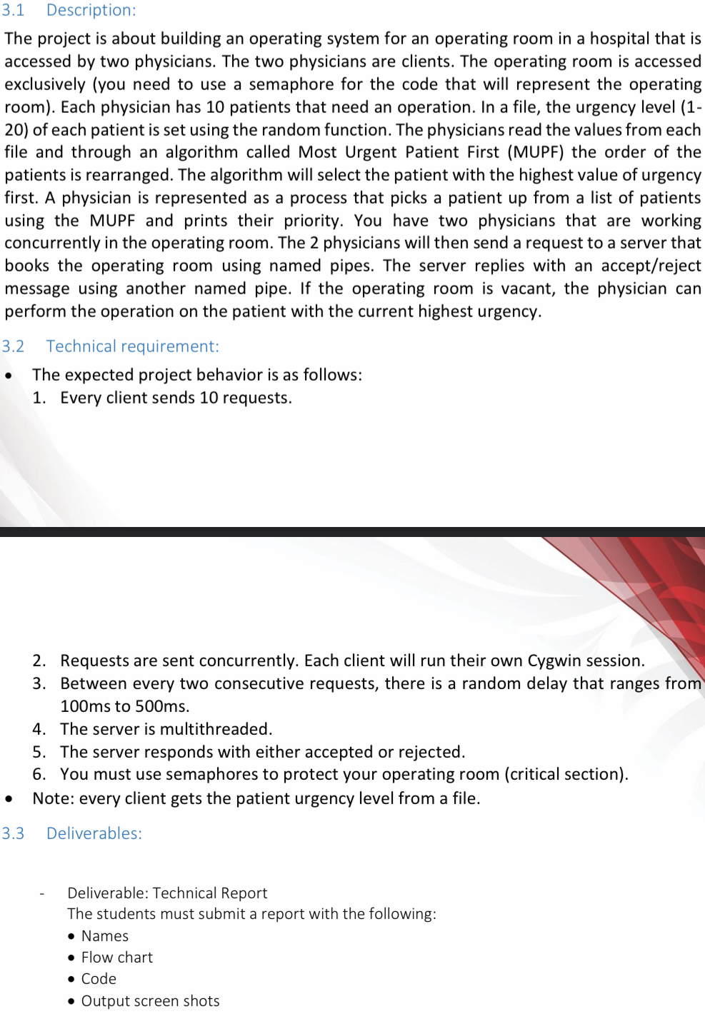 C programming Using Cygwin Two text files Server