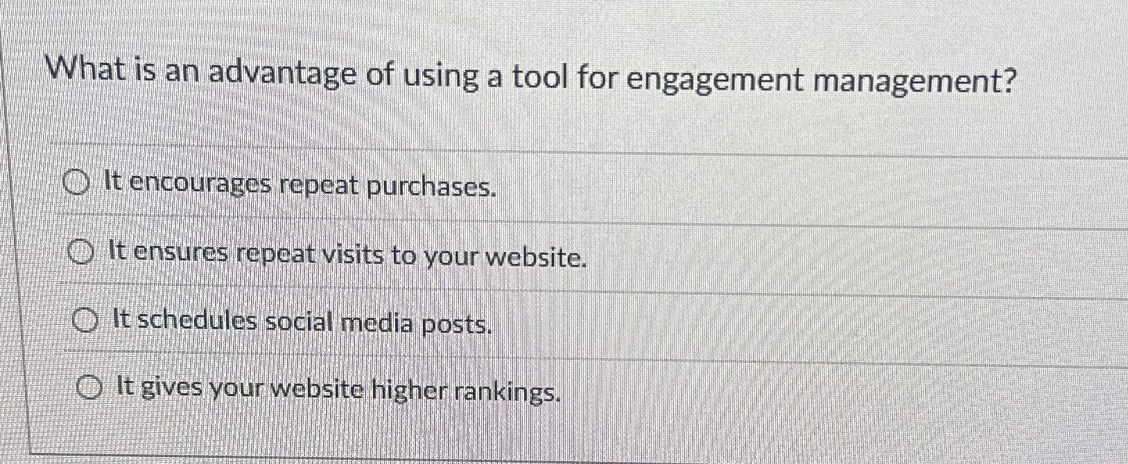 What is an advantage of using a tool for