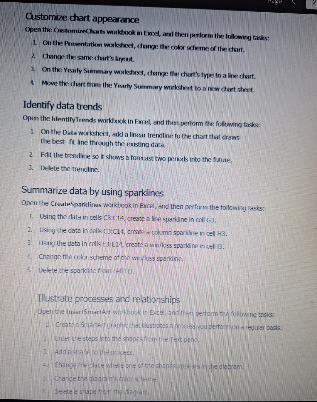 Customize chart appearance Open the