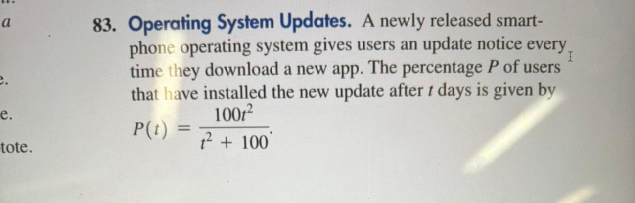 Operating System Updates. A newly released smart