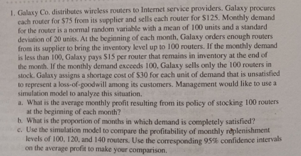chapter 1 1 Monte carlo simulation