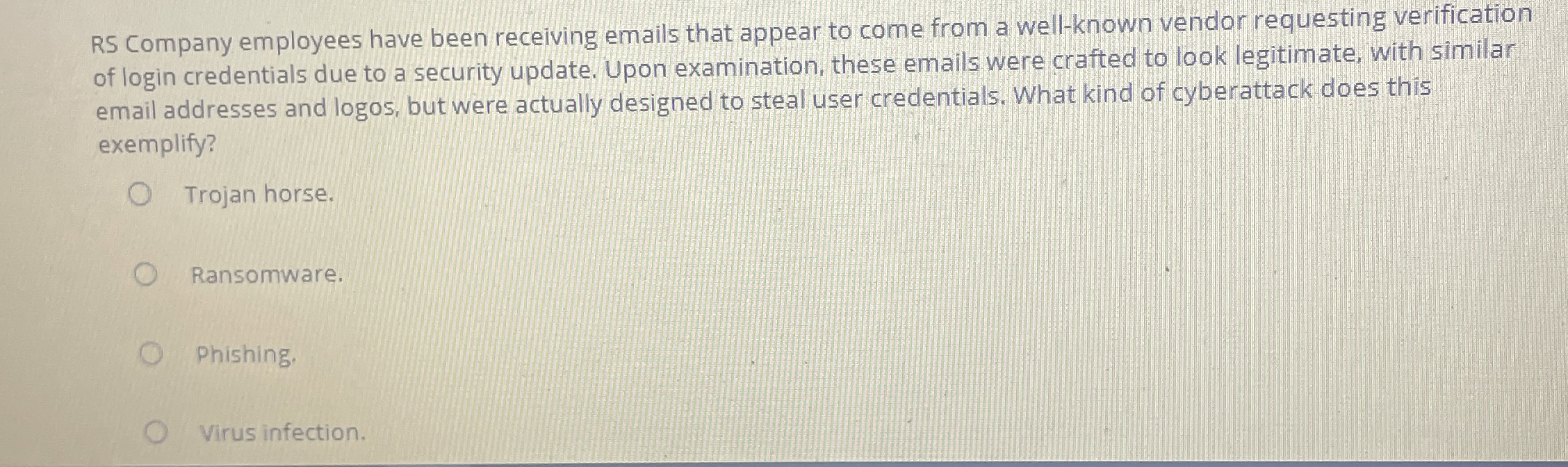 RS Company employees have been receiving emails
