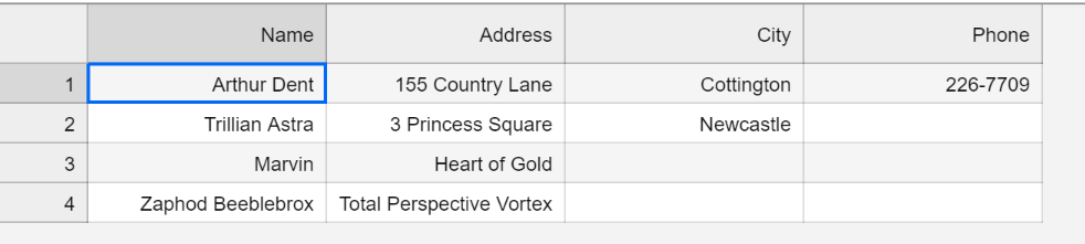 convert cvs to json with step by step