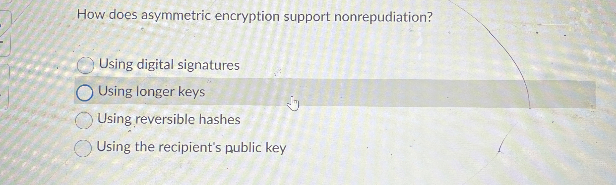 How does asymmetric encryption support