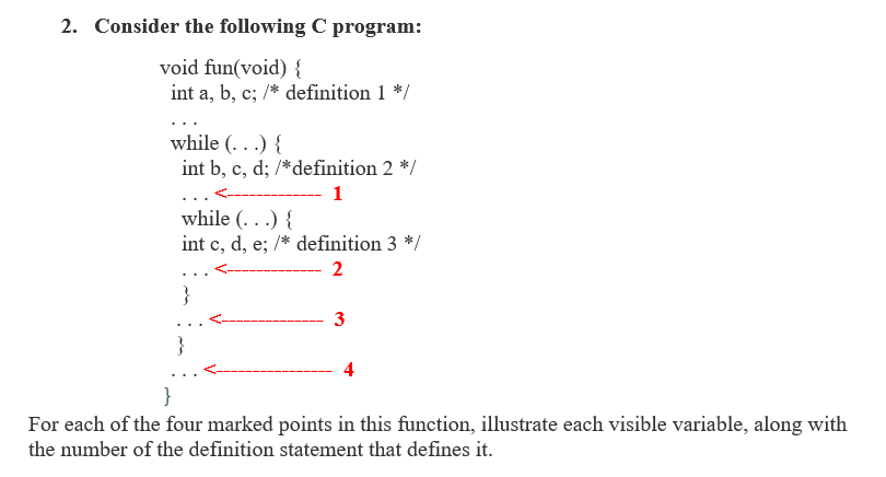 * * Concepts of Programming Languages * *