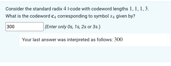 code class = "asciimath" > Consider the standard