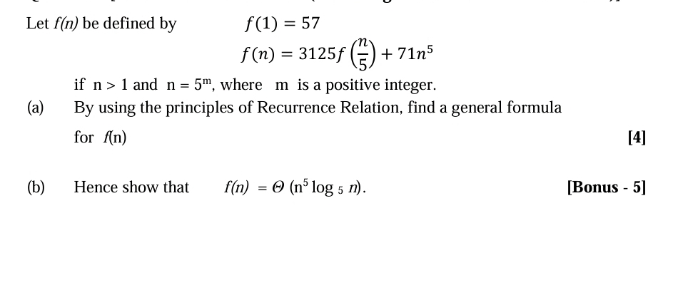 I would like a hand written answer to the