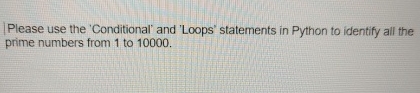 Please use the 'Conditional' and 'Loops'