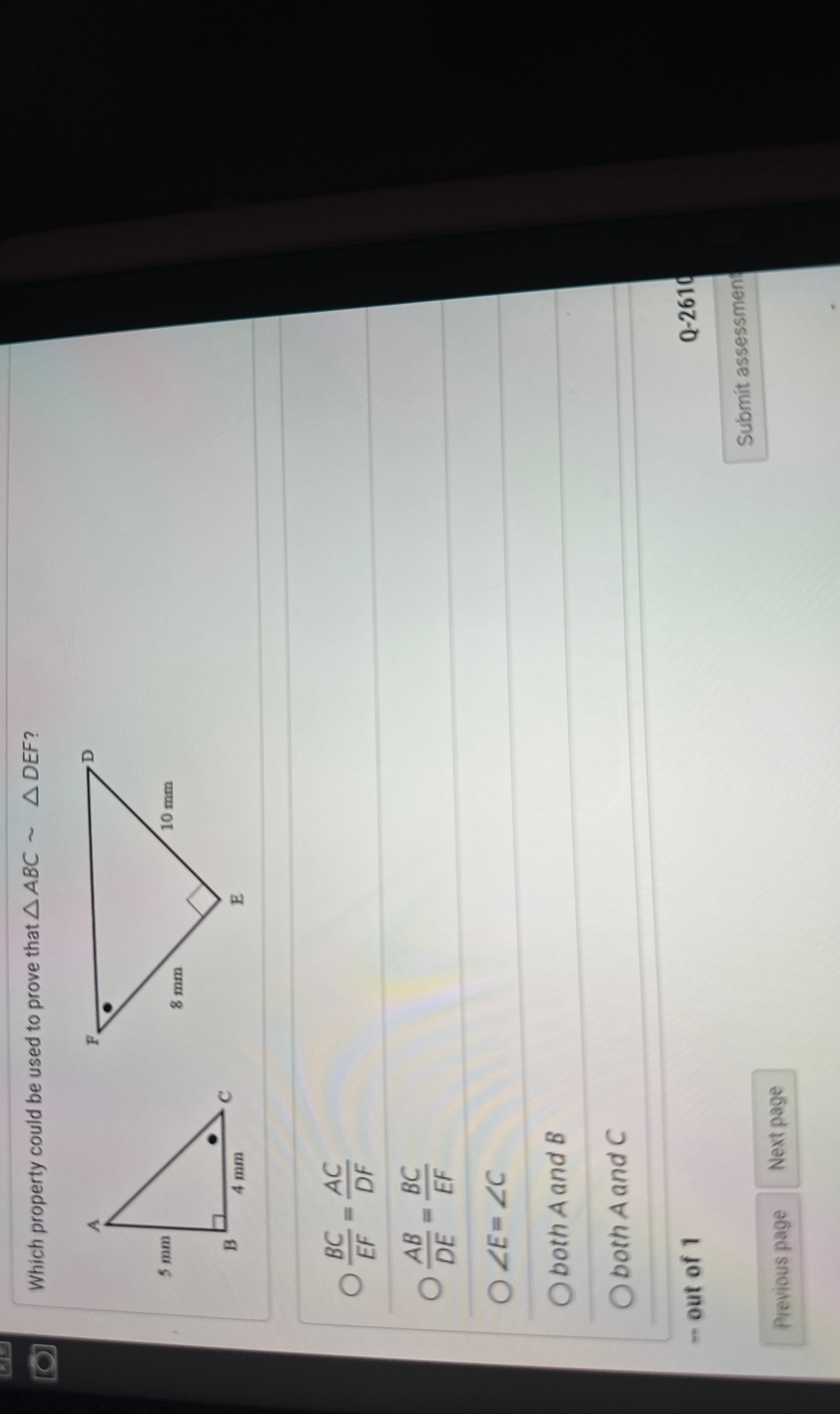 Which property could be used to prove that ? ? ?