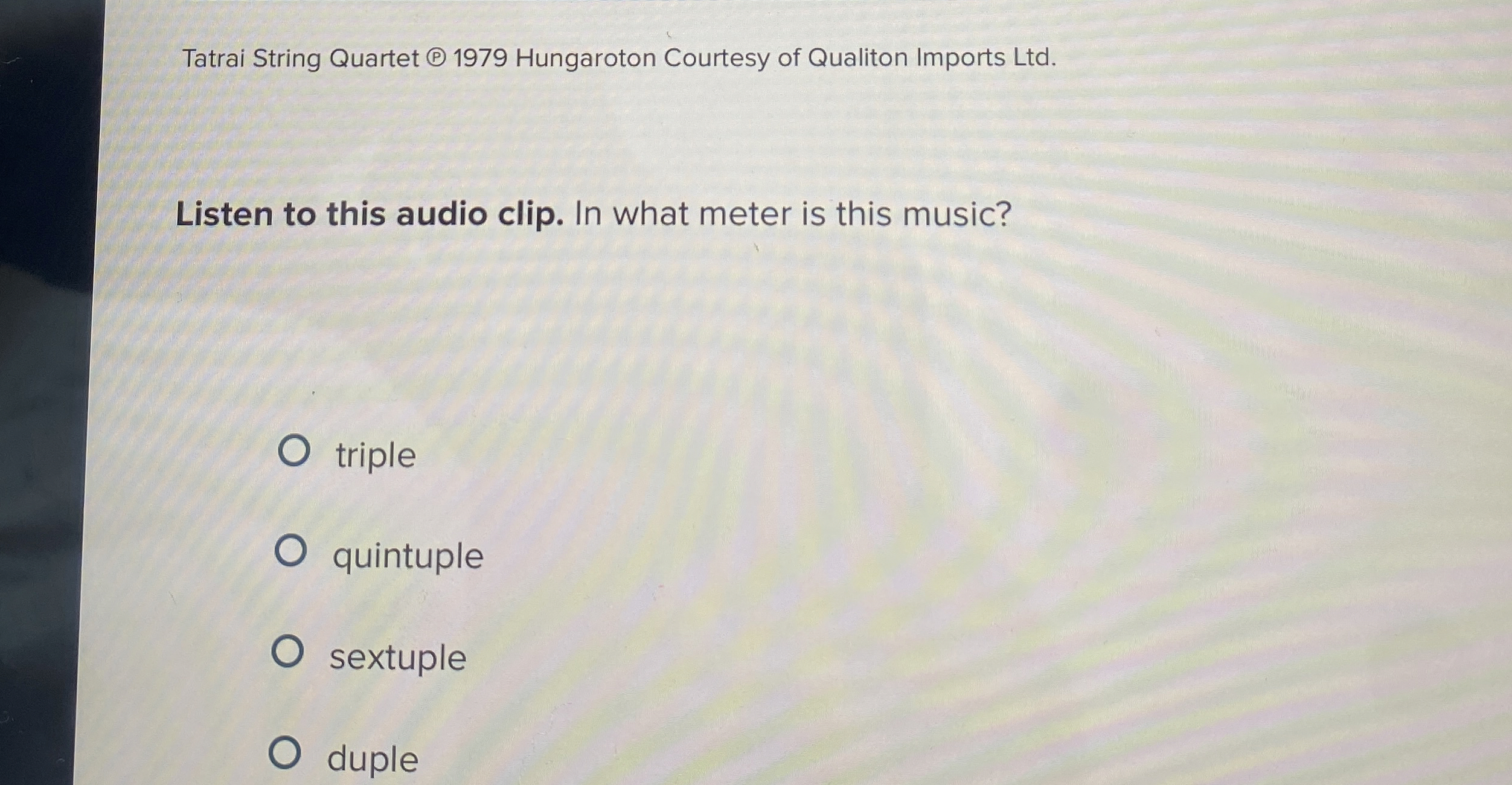 Tatrai String Quartet ( P ) 1 9 7 9 Hungaroton