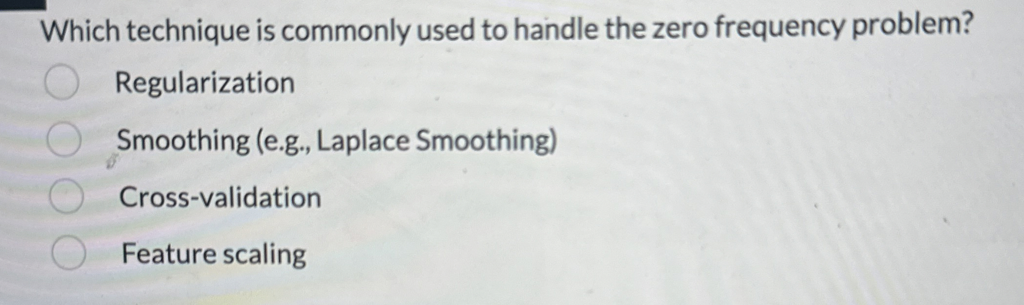 Which technique is commonly used to handle the