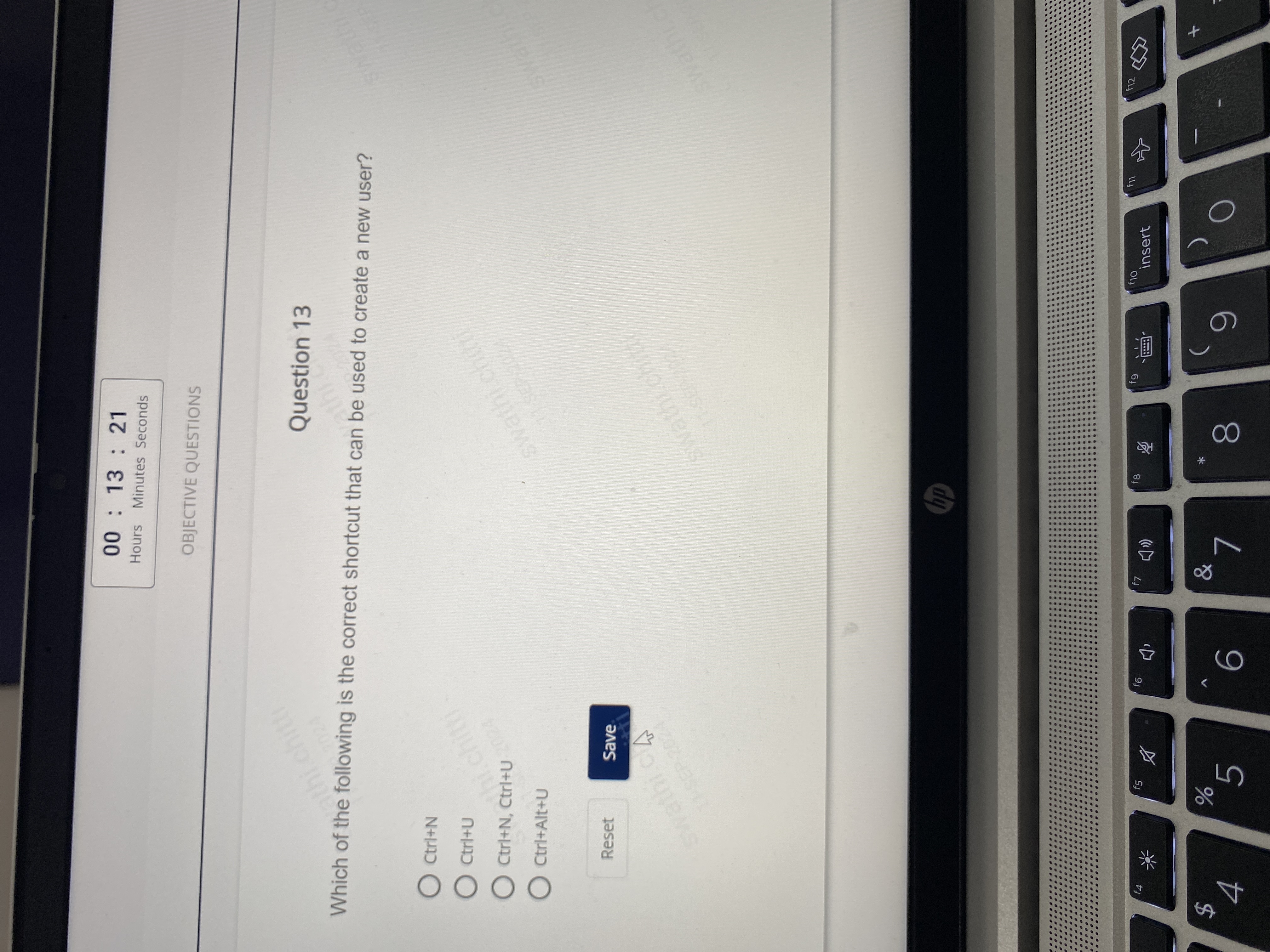 Question 1 3 Which of the following is the