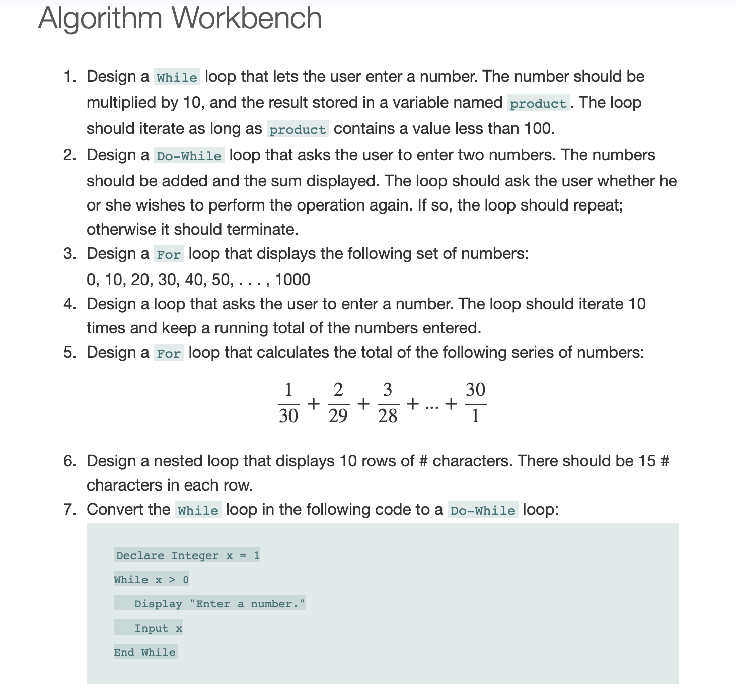 Convert the Do - while loop in the following code
