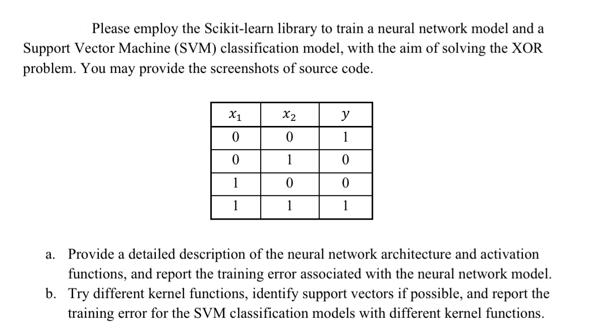 Please employ the Scikit - learn library to train