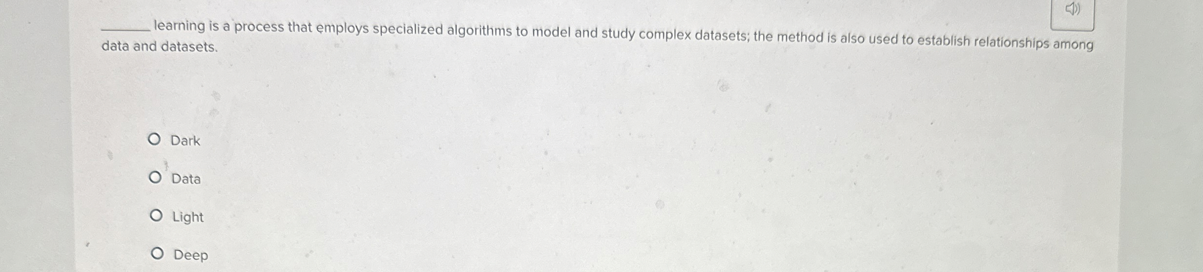 learning is a process that employs specialized