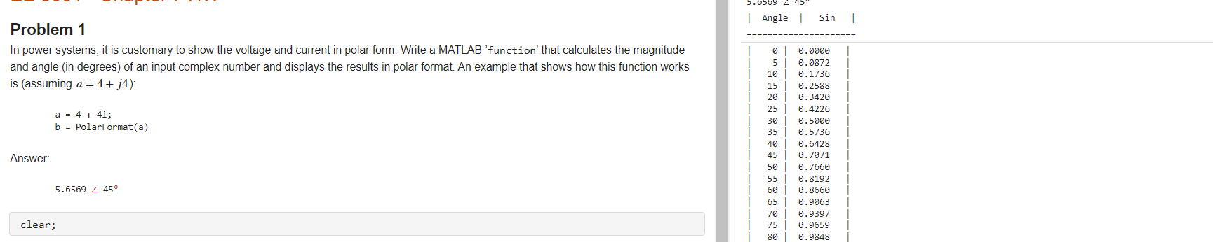 How would you code this problem in MATLAB? Using