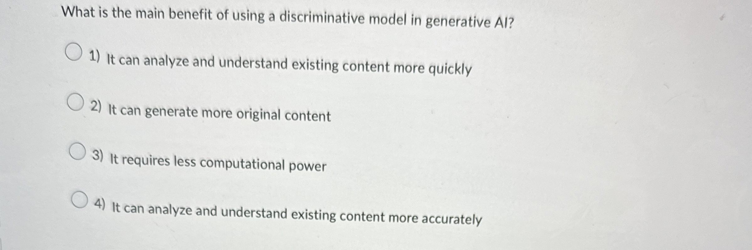 What is the main benefit of using a