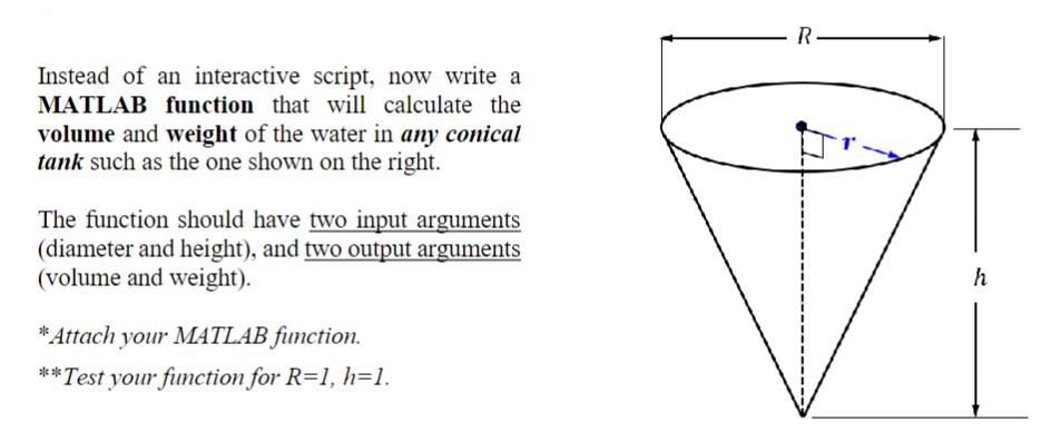 Instead of an interactive script, now write a