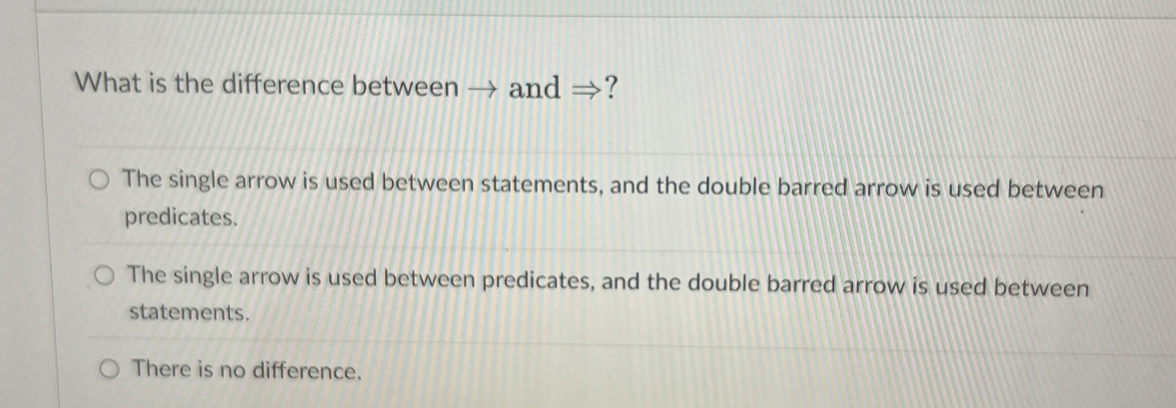 What is the difference between and = > ? The