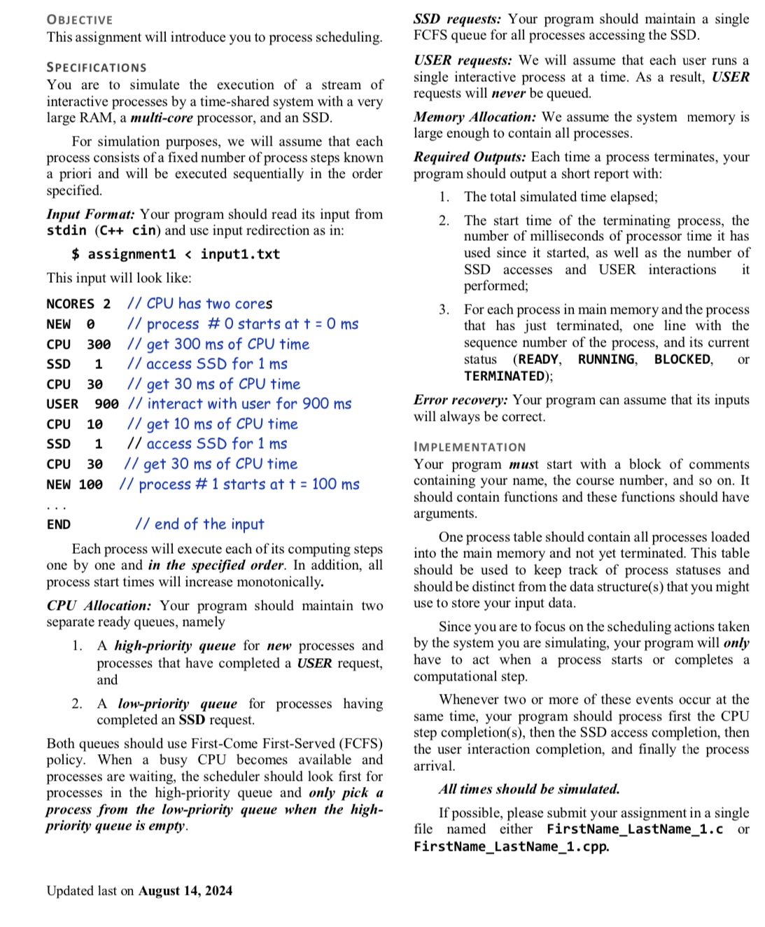 ObJECTIVE This assignment will introduce you to