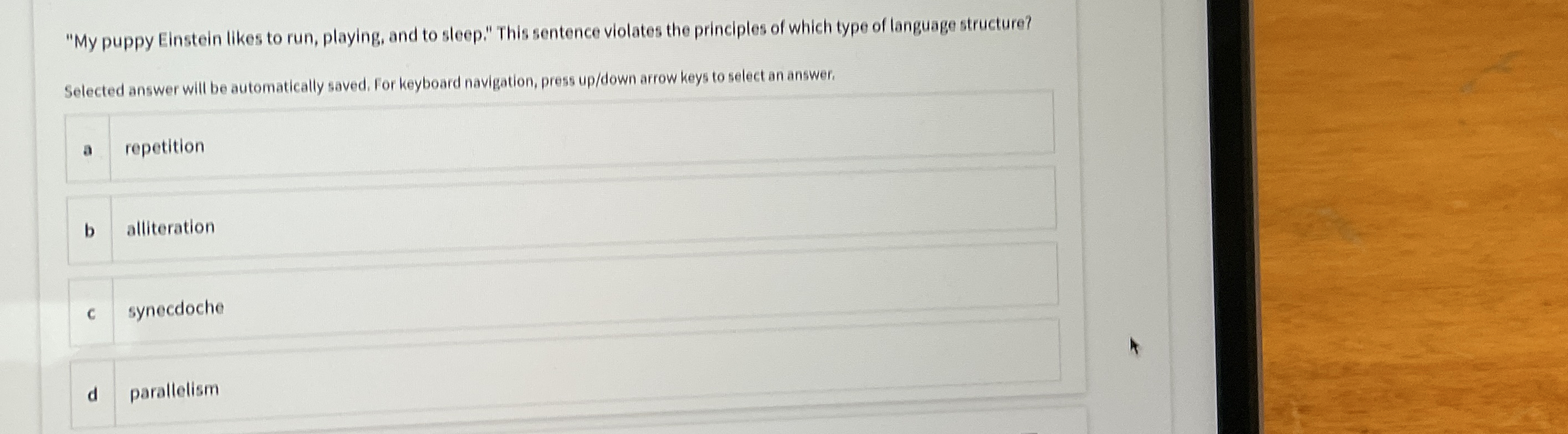 " My puppy Einstein likes to run, playing, and to