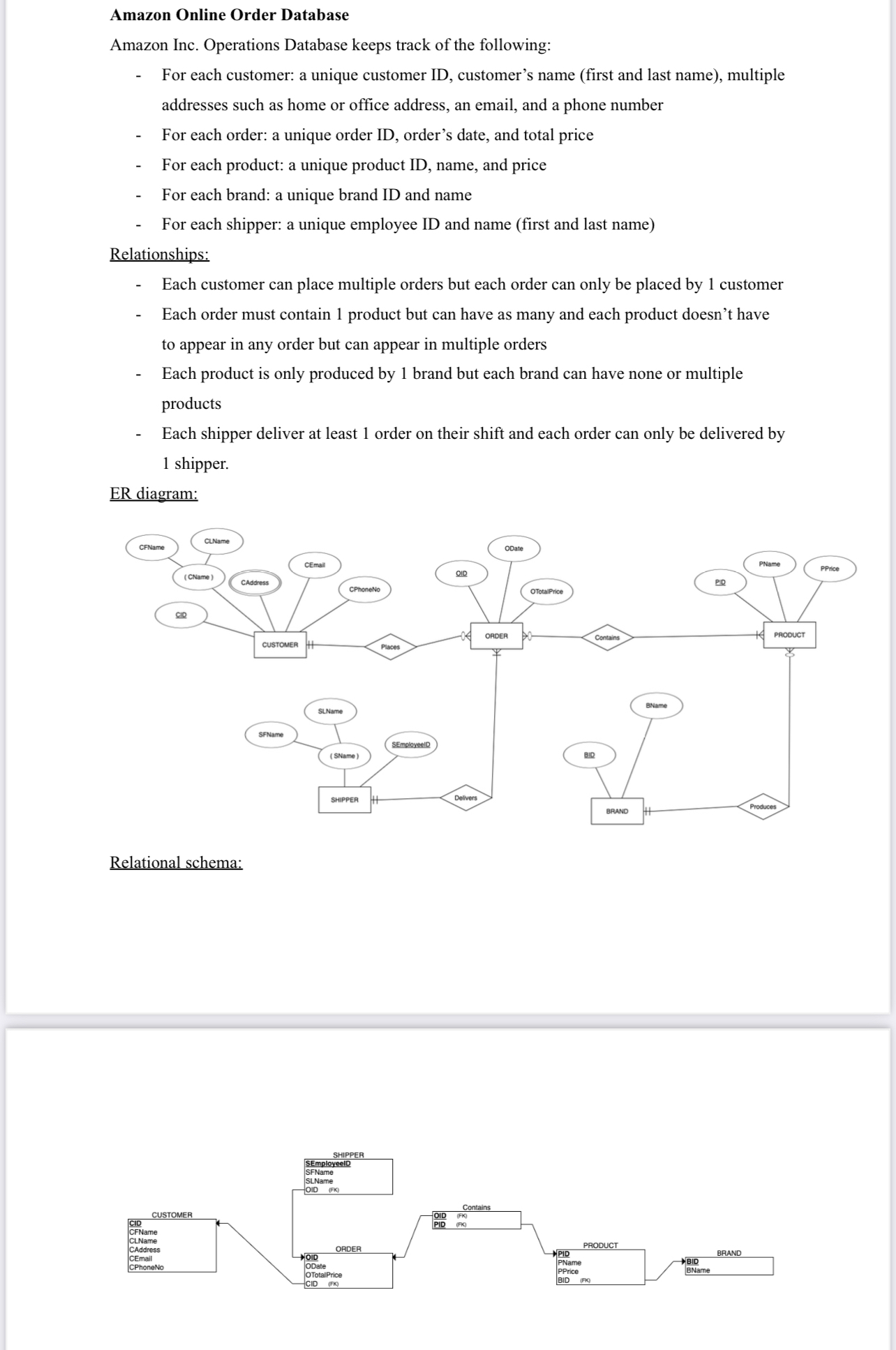 requirements: "Create a set of requirements that