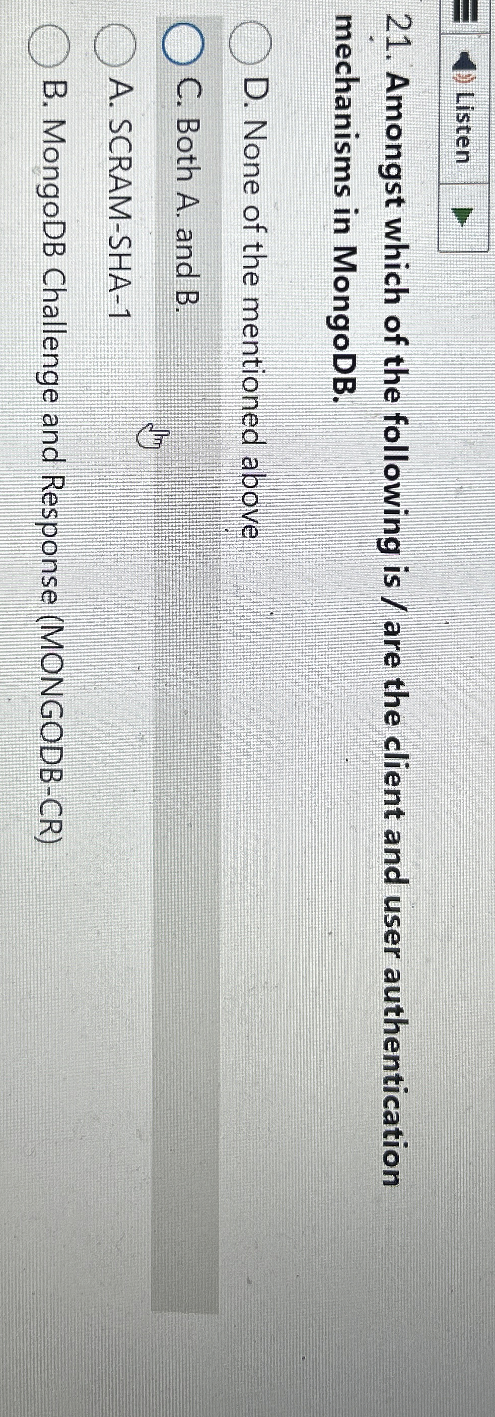 Amongst which of the following is / are the