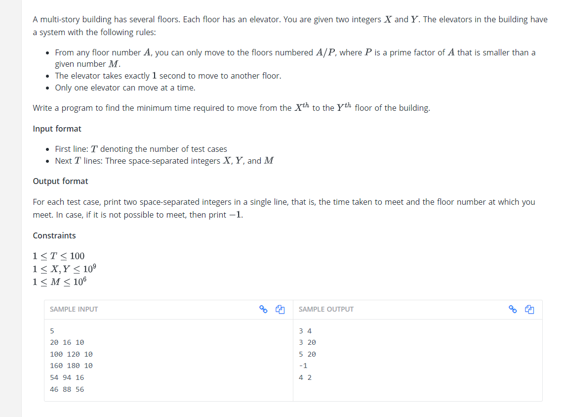 A multi - story building has several floors. Each