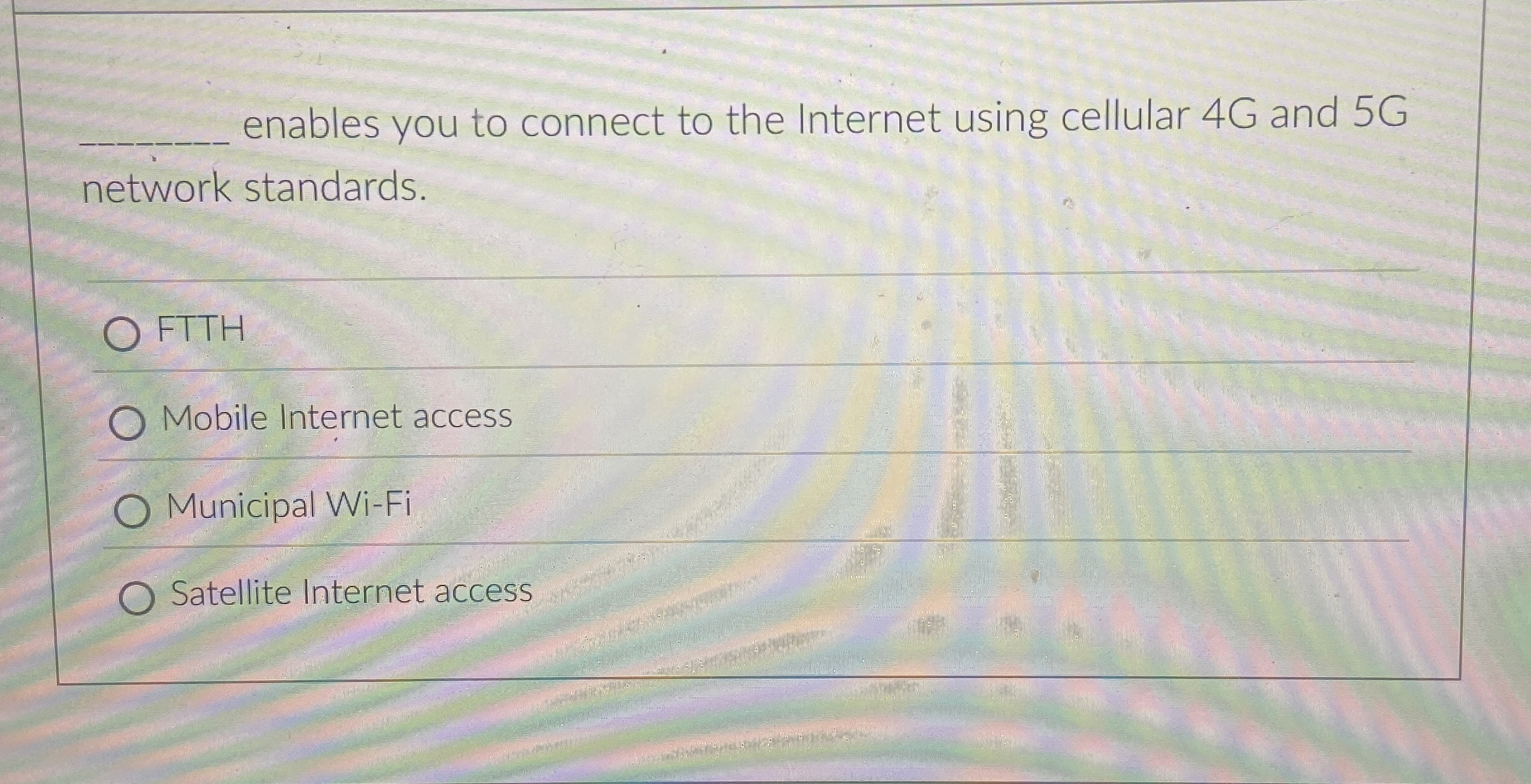enables you to connect to the Internet using
