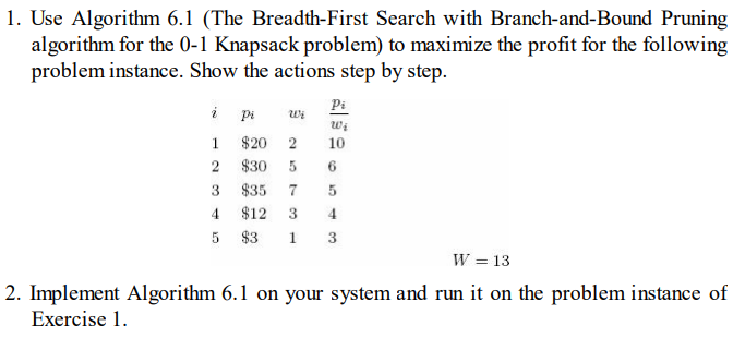 Only need help with exercise 2 but you need