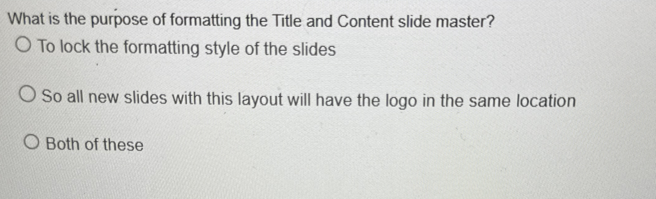 What is the purpose of formatting the Title and