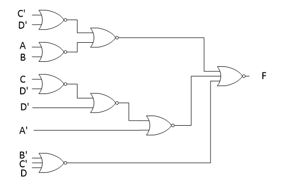 Redesign and draw the circuit below with the