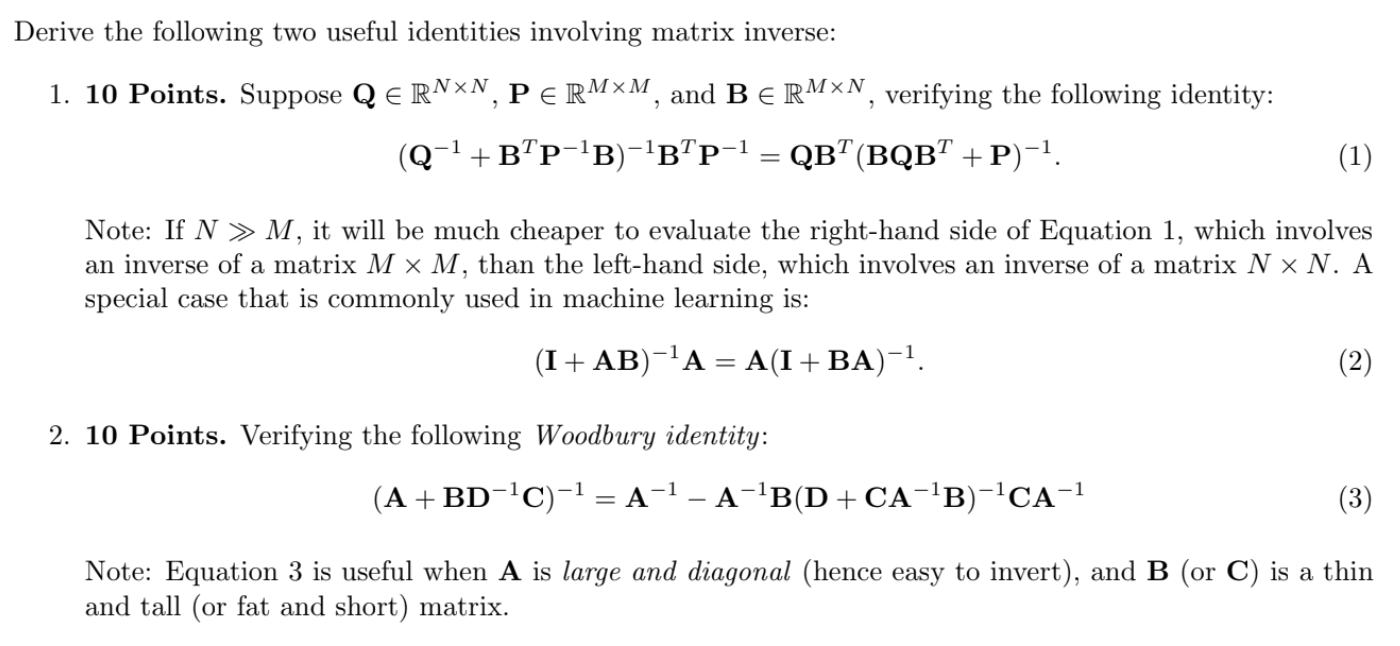 Note: If N M , it will be much cheaper to