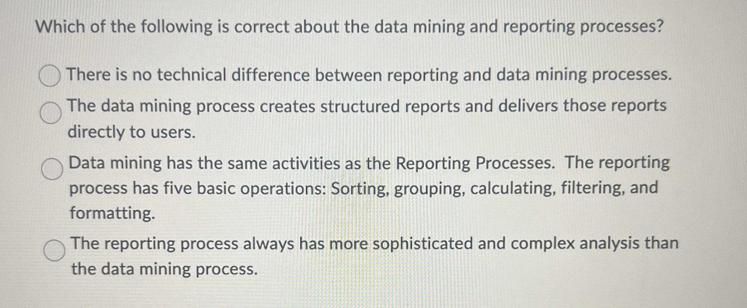 Which of the following is correct about the data