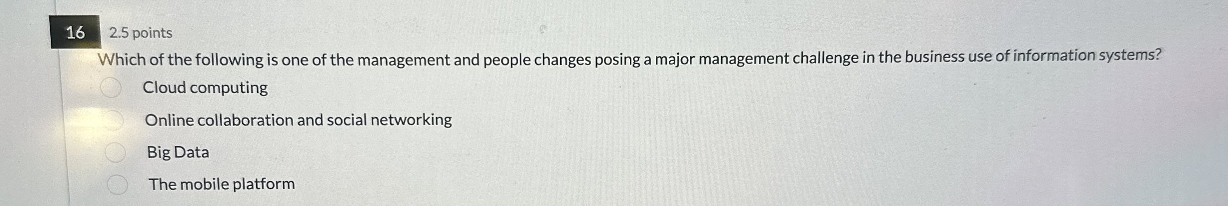 5 2 . 5 points The bring your own device ( BYOD )