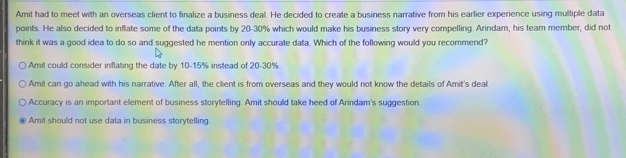 Which of the following services efficiently moves