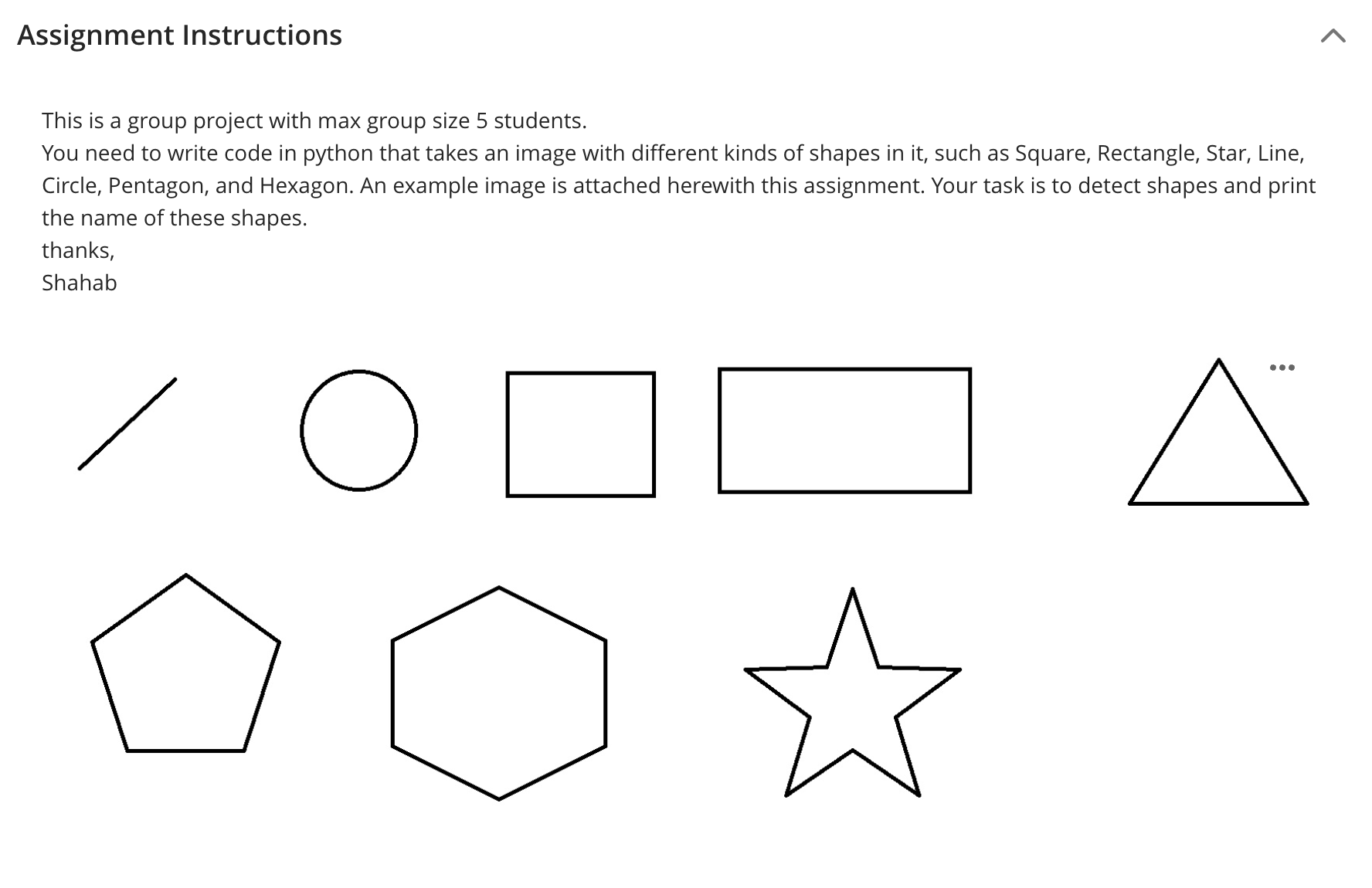 Assignment Instructions This is a group project