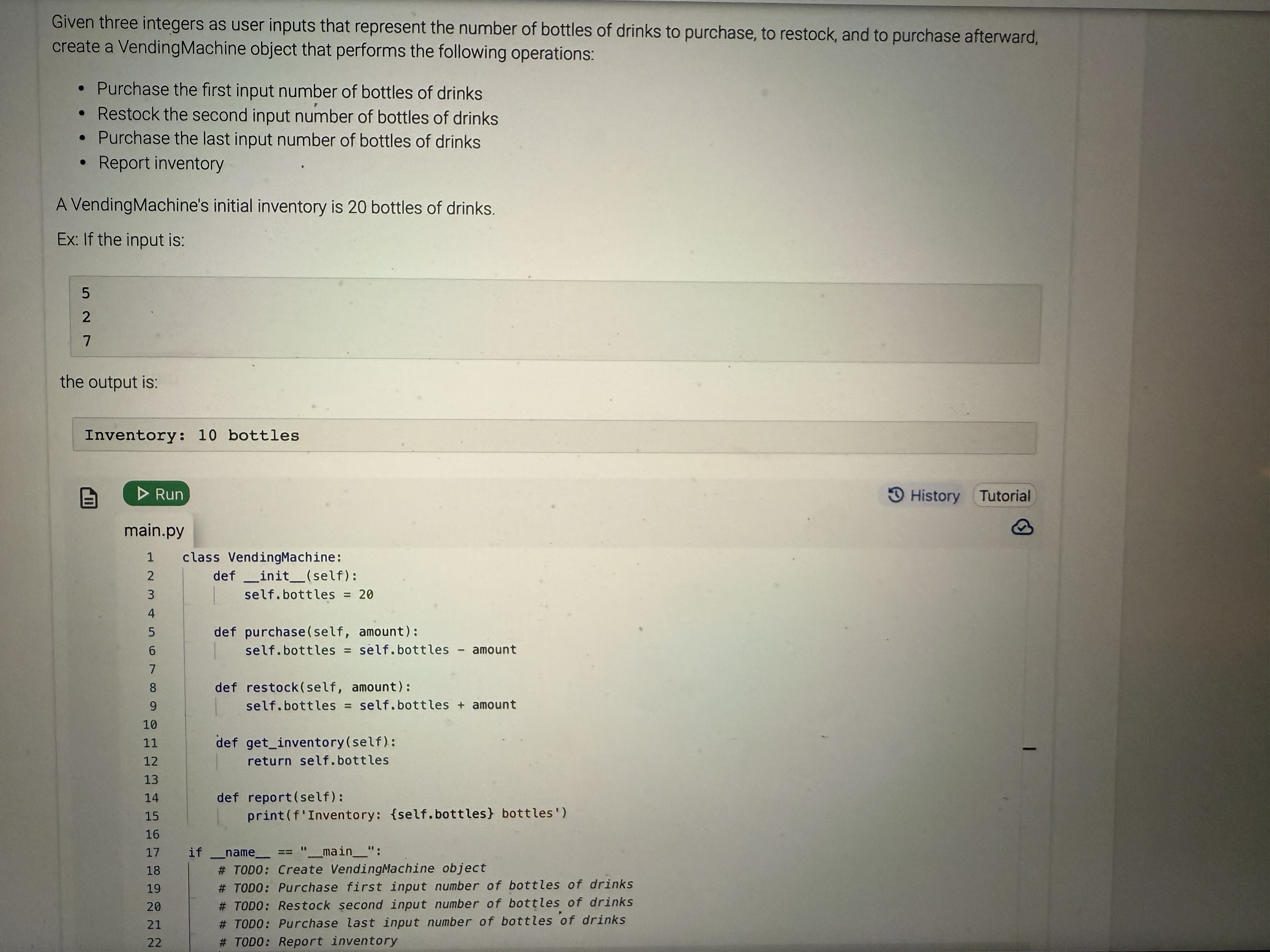 Python: Given three integers as user inputs that