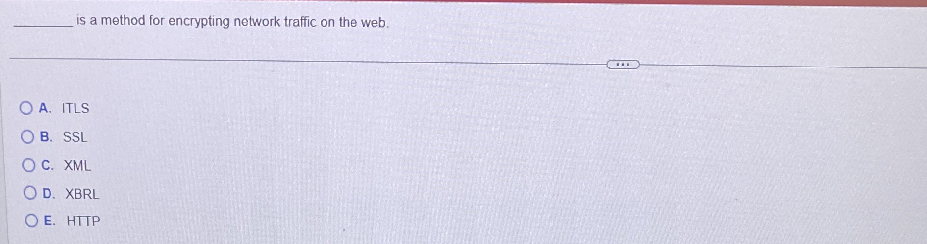 is a method for encrypting network traffic on the