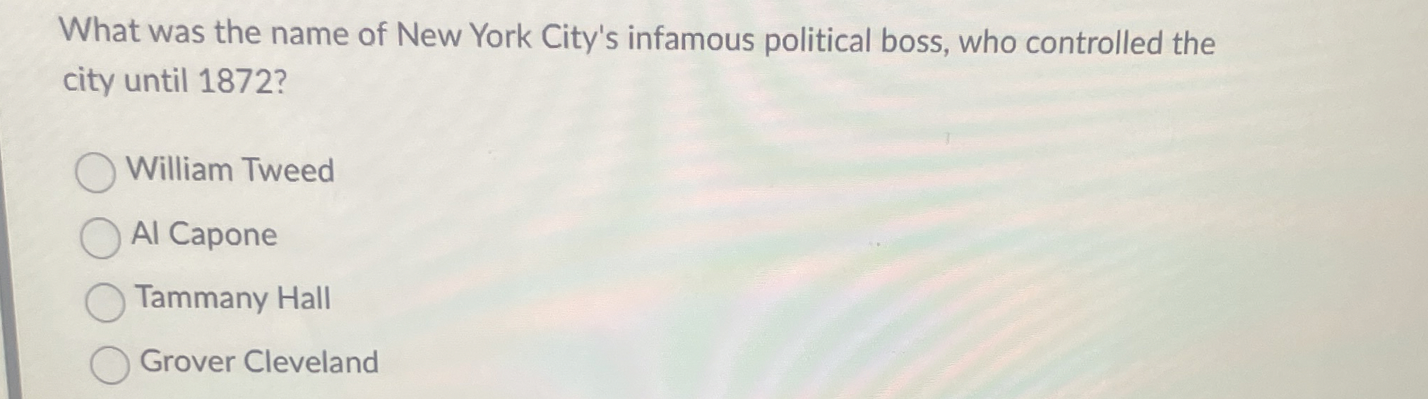 What was the name of New York City's infamous