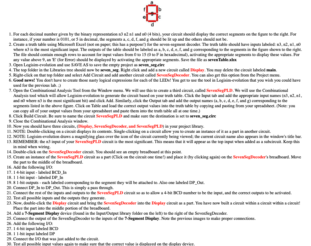For each decimal number given by the binary