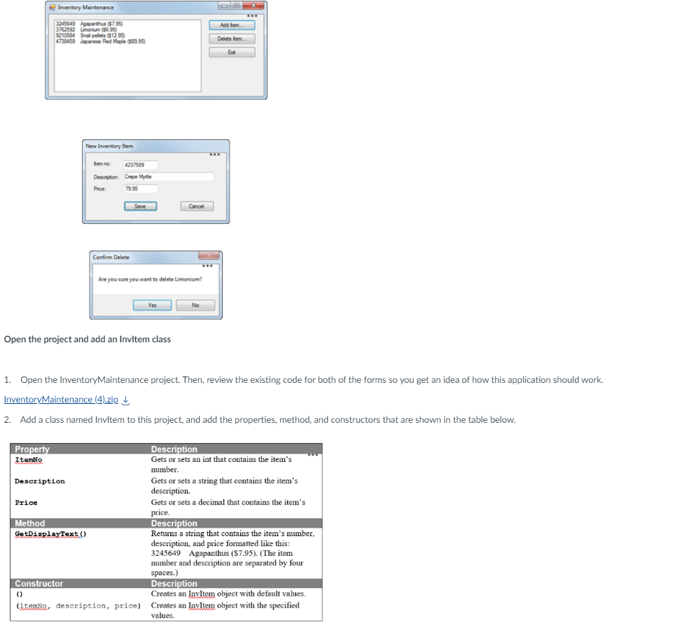 For this assignment, you ll add a class to an