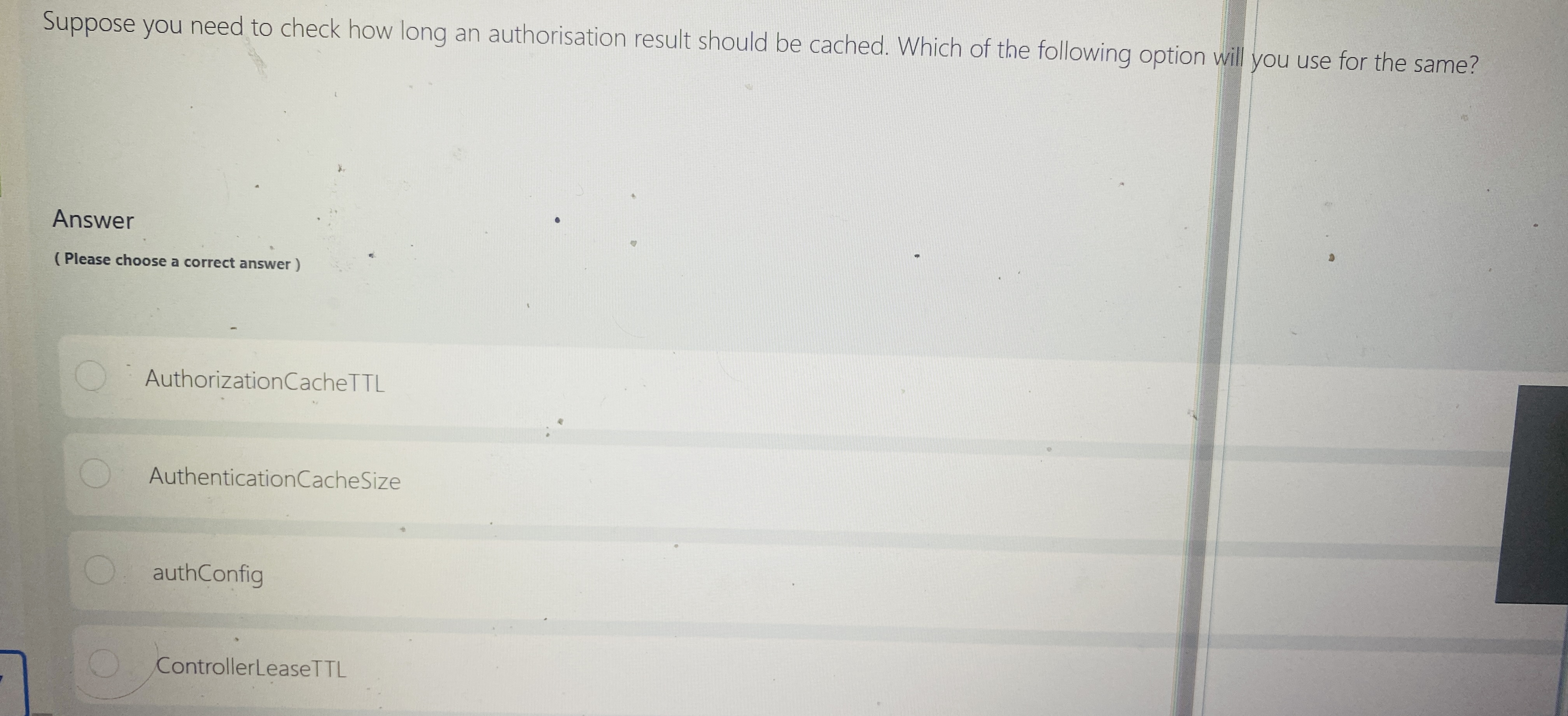 Suppose you need to check how long an