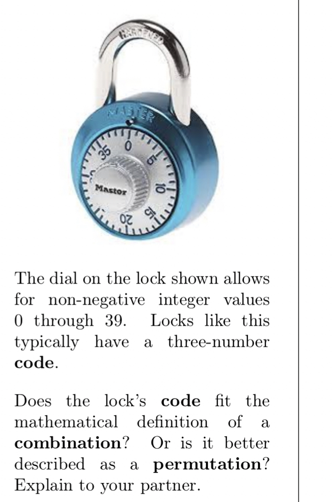 - if all three numbers in the code must be