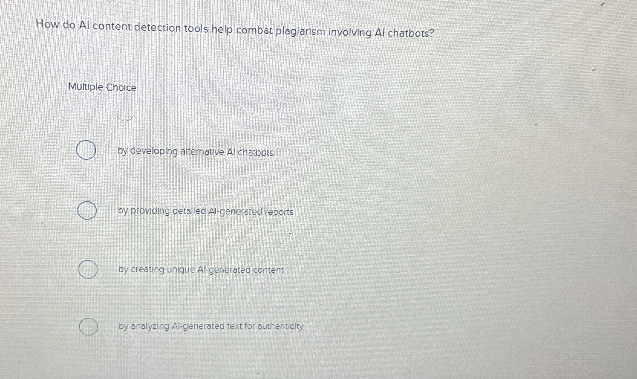 How do Al content detection tools help combat