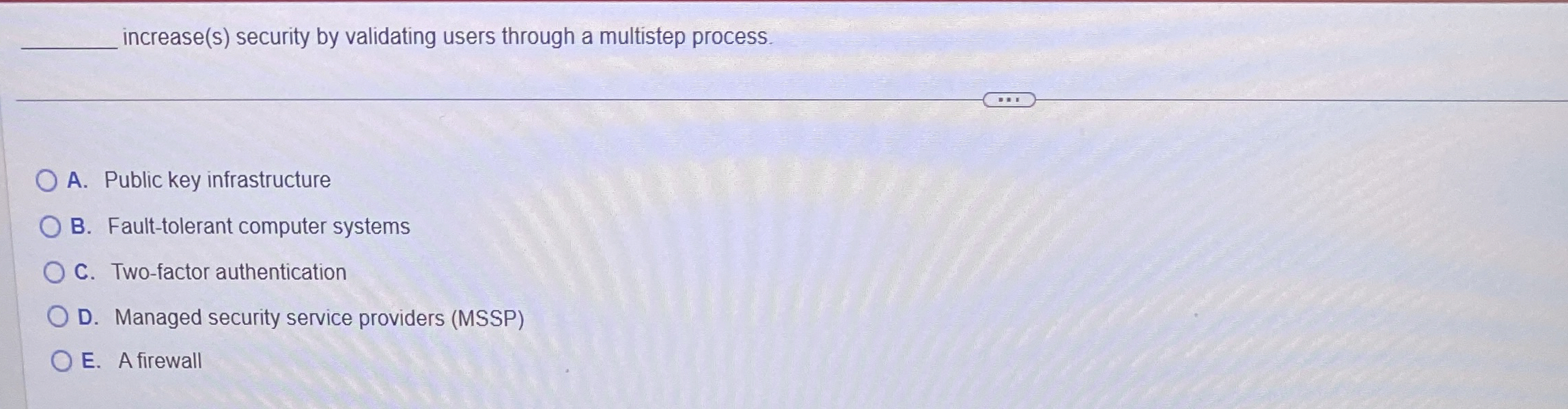 increase ( s ) security by validating users