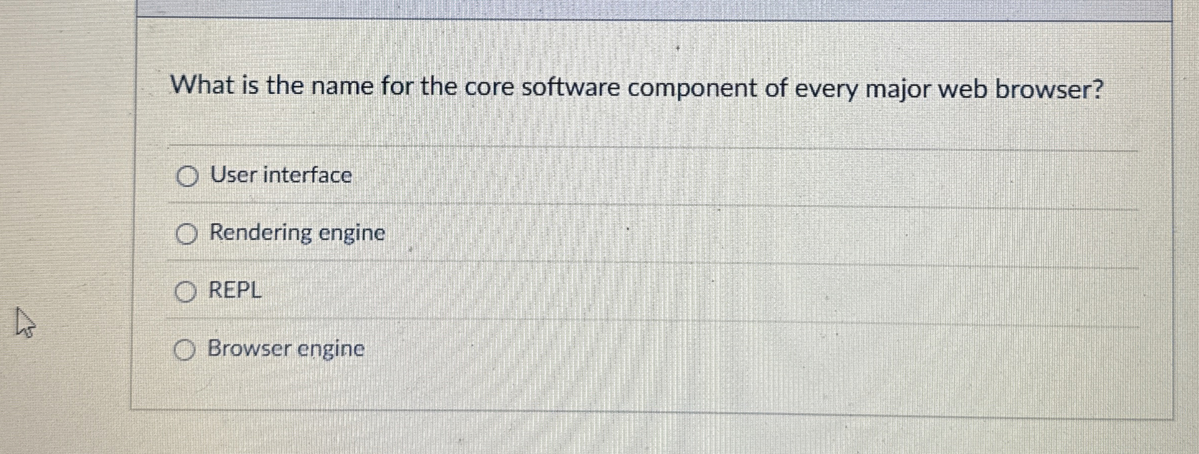 What is the name for the core software component